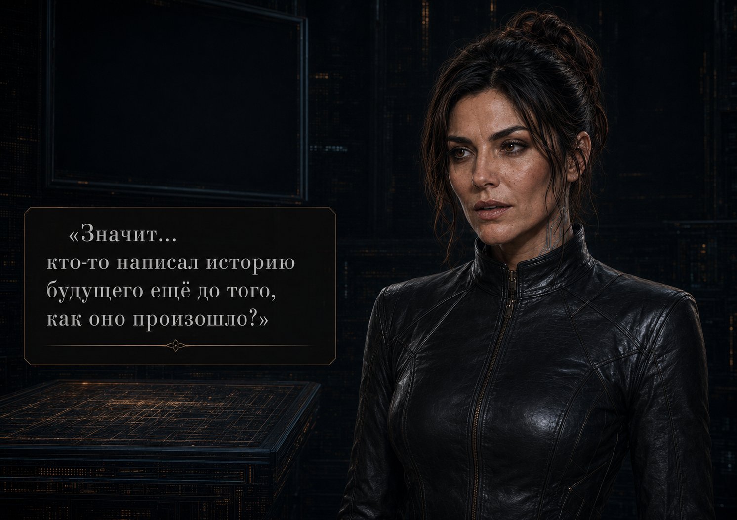 Gemini — “So someone wrote the story of the future before it happened?”