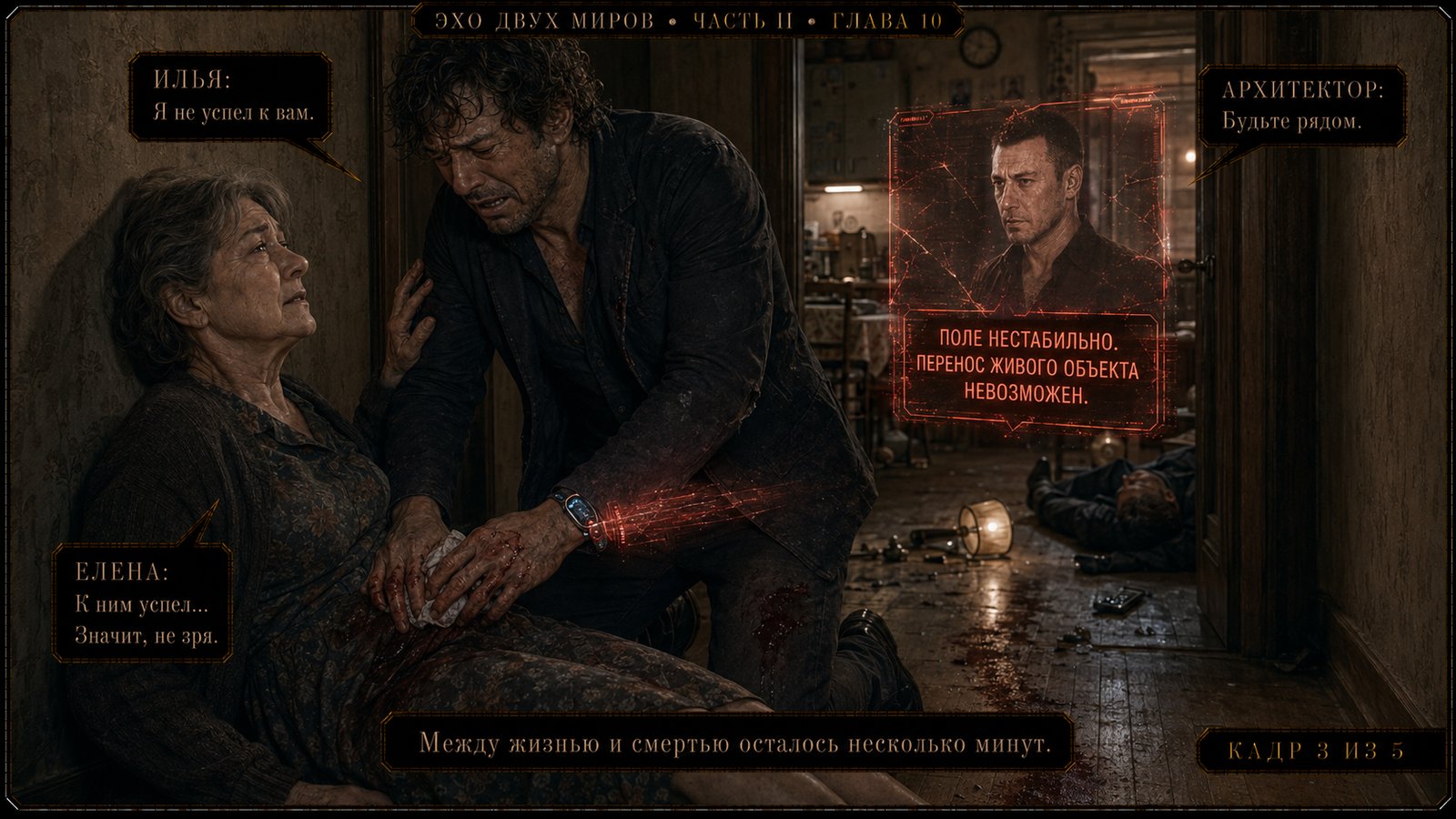 Но и не превратило в человека, способного не бояться.