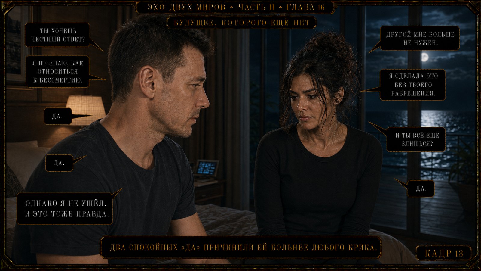 — I don't know how much time I'll need, — Earth's Artem said.