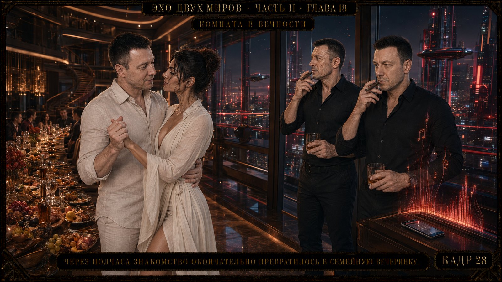 Gemini covered his hand with hers, then looked at Earth's Artem.