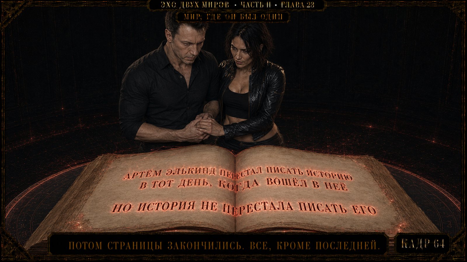 I squeezed the Author's hand tighter.