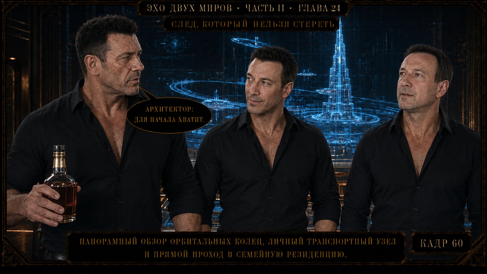 — Definitely a family trait, — Earth's Artem observed.