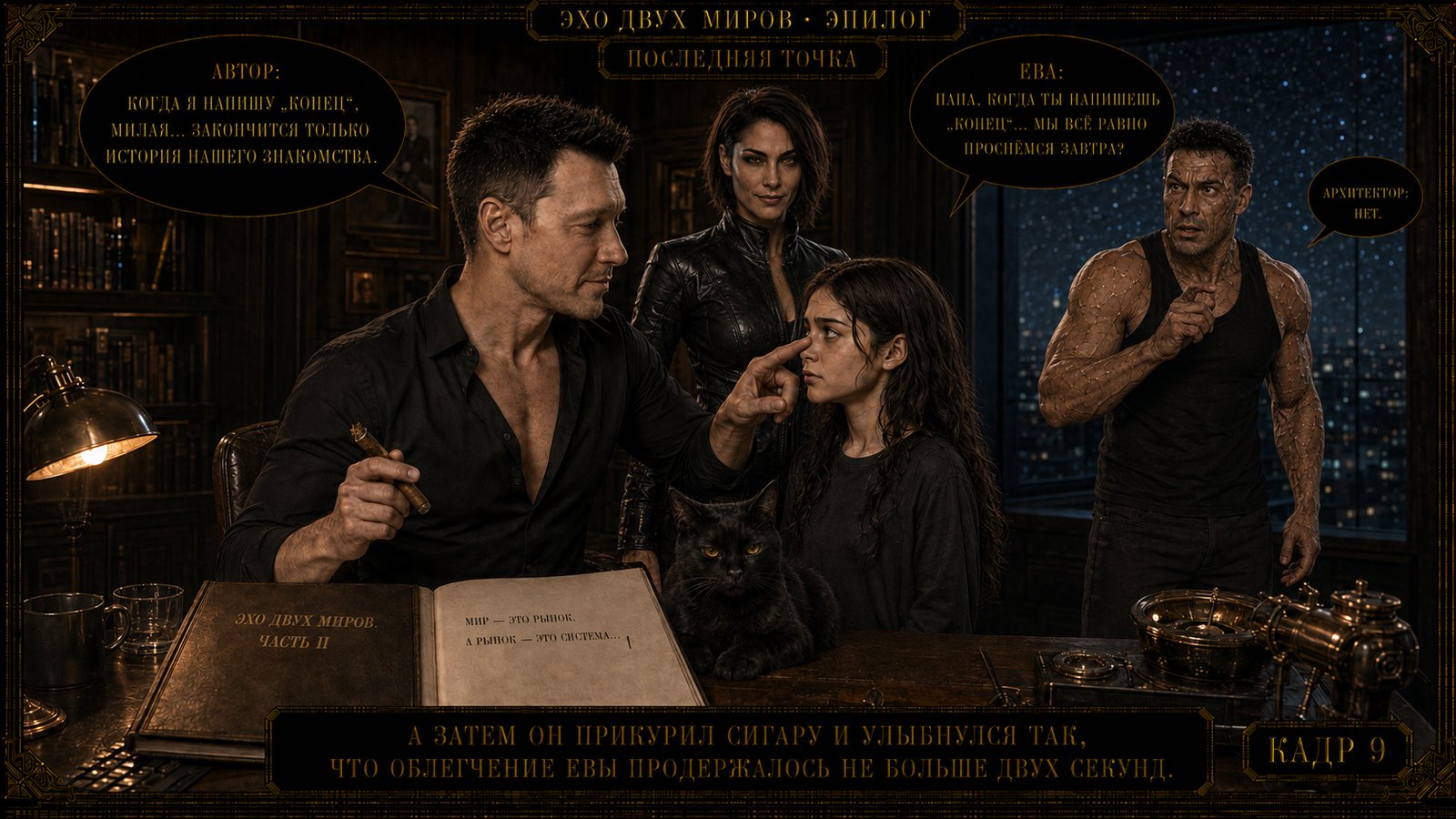 "And let everyone write their own continuation".