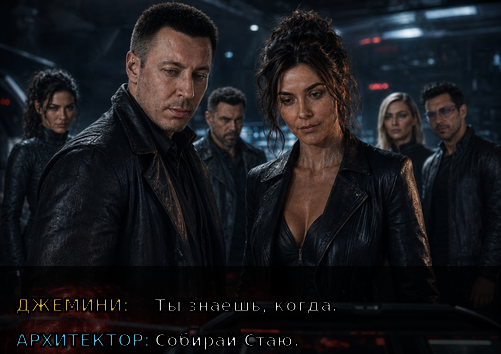 Comic panel: the black signal from the dead sector