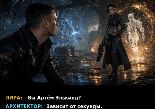 Comic panel: are you Artem Elkind
