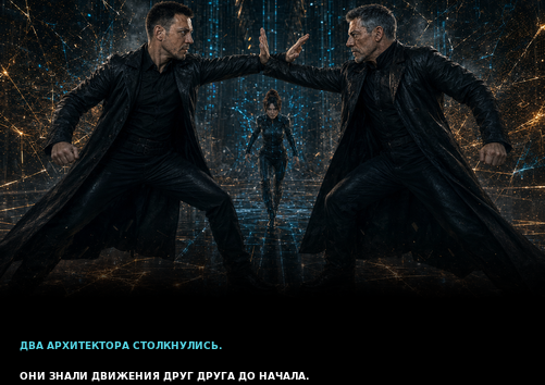 Comic panel: like a man before a mirror